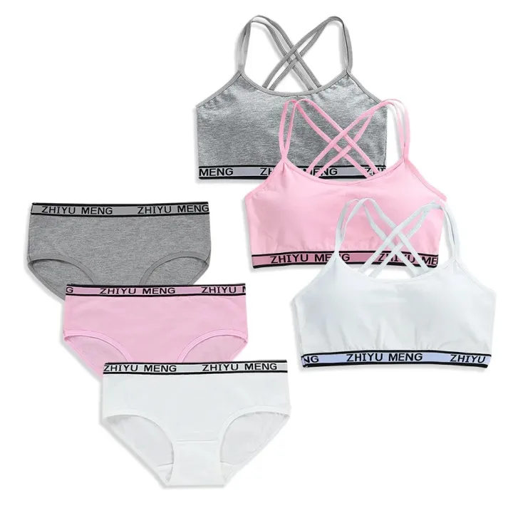 Girls%20Training%20Bras%20Panties%20Kids%20Cotton%20Underwear%20Sets%20Teens%20Students%20Bra%20Vest%20and%20Panties%20Wireless%20Girls%20Sports%20Bra%208-16Y%20-%20Image%203