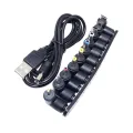 USB to DC Power Cable Universal USB to DC Jack Charging Cable Power Cord Plug Connector Adapter for Router Mini Fan Speaker. 