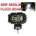 ♛COLIGHT 1PC Super Bright 4inch 48W Offroad LED Work Light Bar Spot Flood Beam DRL 4x4 LED Fog Yellow Light ATV LED Bar For Lada Truck Car 12v 24v. 
