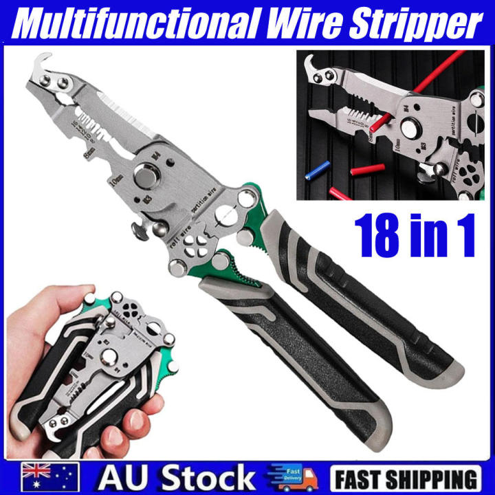 Functionable Wire Cutters Compact Wire -In-1 Lightweight Ergonomic Multifunctional Tool Foldable ...