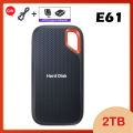 External SSD Portable Solid State Drive E61 4TB 8TB 64TB 1TB 2TB Type-C /A USB 3.2 Gen2 Mobile Hard Drive Disk For Laptop PC PS5. 