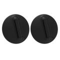 1 Pair Laptop Stands Universal Black Mini ABS Portable Heat Dissipation Notebook Computer Cooling Pads Base Holder for MacBook. 