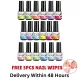 LILYCUTE Nail Gel Polish Summer Neon Colorful Glitter For Manicure Semi Permanent Soak Off Gel UV LED. 