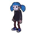 High Quality Horror Game Enamel Pin Indie Adventure Game Sally Face Badge Women's Brooch Lapel Pin Halloween Clothes Accessorie. 