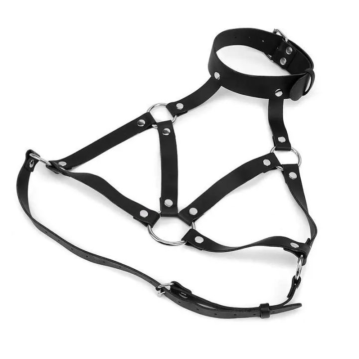 18+%20Women%20Sexy%20Body%20Harness%20Belt%20Sex%20toy%20straps%20Bdsm%20Bondage%20Lingerie%20Chest%20Harness%20Leather%20Lingerie%20Gothic%20Fetish%20Women%20Clothing%20-%20Image%205