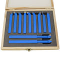 11pcs Metal Carbide Welding CNC Lathe Tools Carbide Brazed Tipped Cutter Tool Bit Cutting Kit 8mm 10mm Optional. 