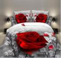 3D twill original cotton Bedsheet with 2 Pillow Cases. 