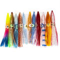 bellylady 10pcs/pack Soft Octopus Fishing  Lures  Set For Jigs 8cm xed  nous Octopus Skirts. 