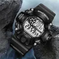 【Miga Plaza】Tactical watch multifunctional sports watch waterproof fall-proof luminous alarm clock electronic watch. 