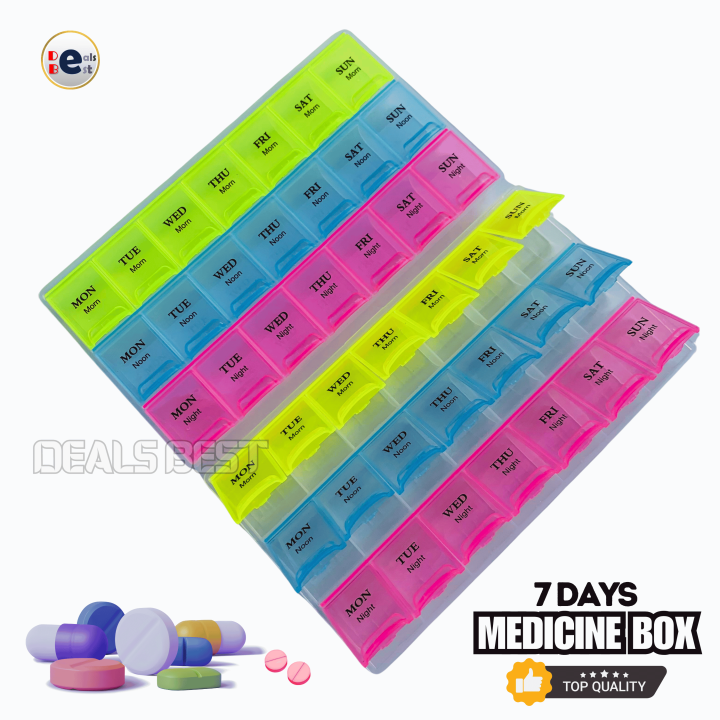 7%20Days%20Medicine%20Box%20%5BMorning,%20Noon,%20Night%5D%20Weekly%20Medicine%20Organizer%20l%20Portable%20Medicine%20Tablet%20Dispenser%20l%20Storage%20Box%20l%20Travel%20Pill%20Box%20Container%20Case%20-%20Image%205