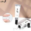Monja 20g Solid Non Stick Nail UV Builder Gel for Fake Tips Extension Adhesive Clear Glue Acrylic Fast Drying Nail Art Tools. 