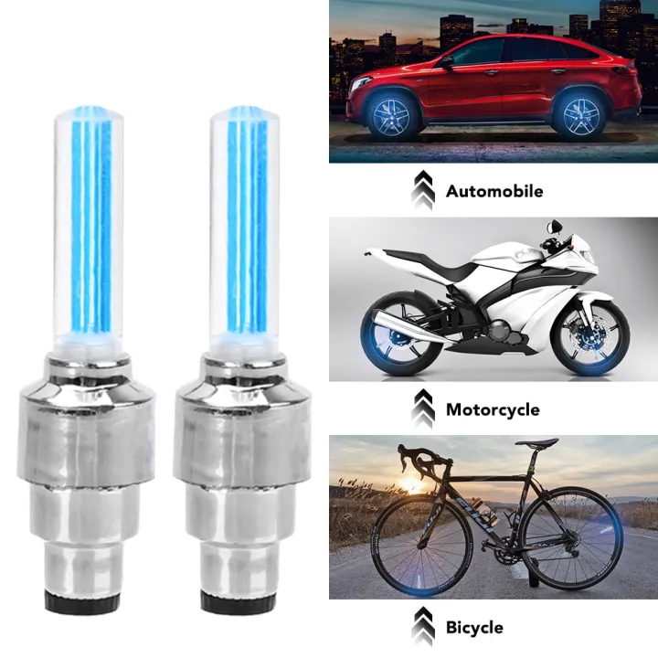 %E3%80%90Blue%E3%80%91%202PCS%20Atmosphere%20Welcome%20Light%20Hub%20Auto%20Car%20Light%20Moto%20Bike%20Light%20Valve%20Decorative%20Valve%20Cap%20Led%20-%20Image%207