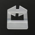 200PcsTile Leveling System Clips Spacer Plastic Tiling Tools 1.0mm. 