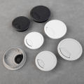 50/60MM Desk Table Plastic Cable Hole Cover PC Computer Desk Round Wire Tidy Grommet Cable Organizer. 