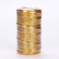 100M/Roll Gold Silver Cords Metallic T Non-Slip String Strap Thread Gift Bag. 