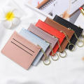 Simple Wallet Oin Cards Cover Pouch Pu Business Bank Credit Card Holder Purses Mini. 