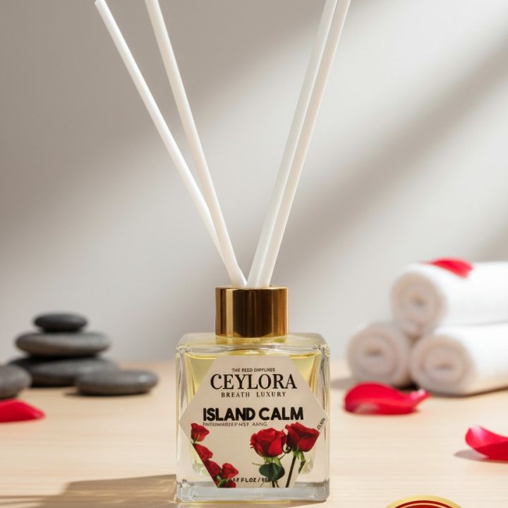 Ceylora Island Calm – Reed Diffuser (50ml) | Daraz.lk