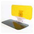 Car Sun Visor Extender Aolvo Anti Glare HD Night Driving Visor Goggles Multifunctional 2 in 1 Adjustable Automobile Sun Vision Visor Clip Mirror for Day and Night Safety Driving - + Gray. 