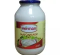 Herman Mayonnaise Ramazan fasting evening sharing gathering Ifthar Nombu Tasty Mayo for Buns Burgers Submarines Club Sandwich White Sauce Dressings Spreads Jam Nutella [946ml] UAE Special Offer Grab yours. 