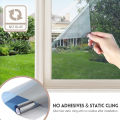 Heat Control Window Film Blocks UV Infrared Rays Easy Installation Explosion-Proof PET Material One-Way Privacy Mirror Reflective Film. 