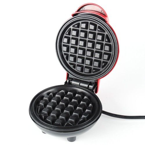 Mini Electric Waffles Maker Bubble Egg Cake Oven Breakfast Waffle
