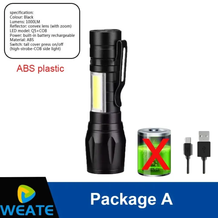 Portable%20Rechargeable%20Zoom%20LED%20Flashlight%20XP-G%20Q5%20Flash%20Light%20Torch%20Lantern%203%20Lighting%20Modes%20Camping%20Light%20Mini%20Led%20Flashlight%20-%20Image%207