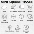 paper serviette 100pcs pack premium quality. 