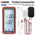 ANENG 681 Smart Digital Multimeter 6000 Counts Non-contact Voltage Tester AC/DC Voltmeter Ammeter Touch Screen Current Tester. 