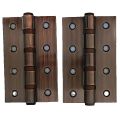 2PCS Copper bearing hinges 4 x 2 1/2  with screw. 