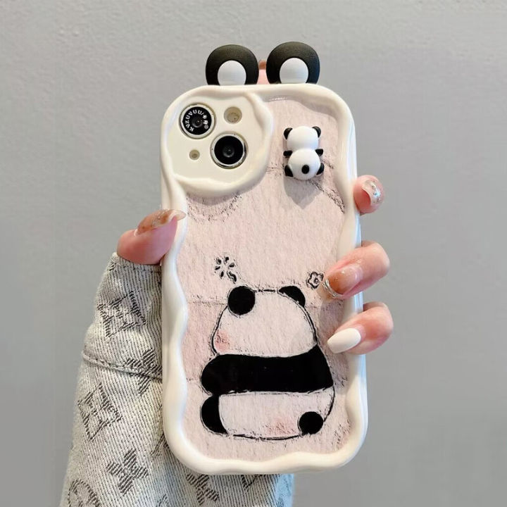 Phone%20Case%20For%20Samsung%20Galaxy%20A15%20A14%20A13%204G%205G%20A21S%20A22%20A05%20A05S%20A04S%20A04%20A04E%20A02%20A02S%20A03%20Core%20Back%20Cover%20Casing%20Fashion%203D%20Wavy%20Curved%20Edge%20Cartoon%203D%20Cute%20Panda%20Doll%20Ears%20Creative%20Silicone%20Protection%20Shockproof%20Soft%20Back%20Cover%20-%20Image%208