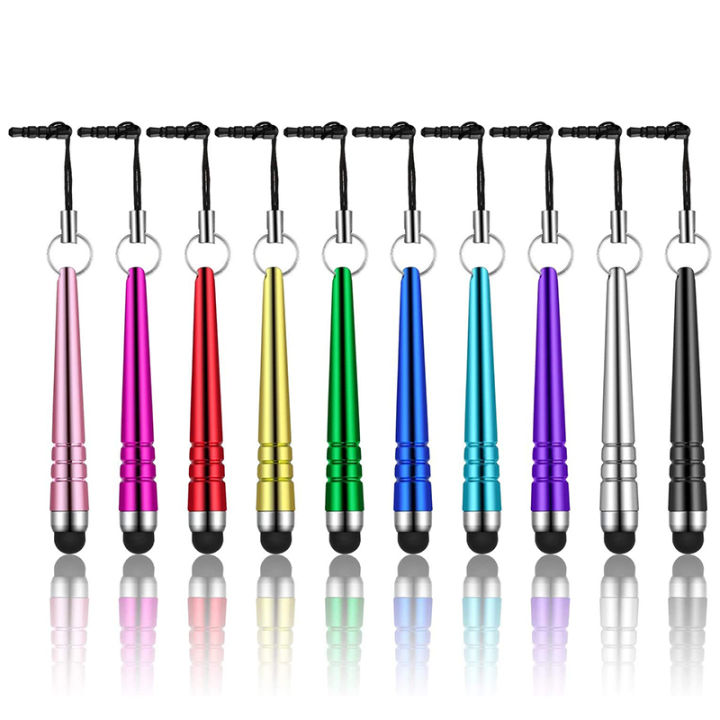 40 Pieces Short Stylus Pens Universal Press Screen Pens Capacitive Stylus Compatible for , , Tablet