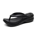 【ZOSR】Drop Shipping Wedge Summer Flip Flops For Women 2023 Chunky Platfrom Clip Toe Sandals Shoes Woman Beach Casual Outdoor Slippers. 