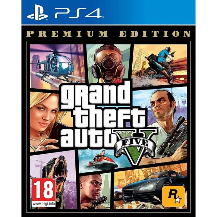 PS4 Game - Grand Theft Auto V: Premium Online Edition
