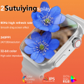 Sutuiying Luxury Lenuo 2023 S9 Ultra Smartwatch For Man Woman Fitness NFC Watch 9 BT Bluetooth Call Smart Watches For Apple Android. 
