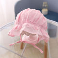 Lace Newborn Baby Hat Cute Cotton Kids Cap Princess Infant Toddler Bonnet Summer Sun Hat Gifts. 