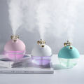 Portable Wireless Humidifier USB Rechargeable 1200mAh Battery Mini Table Ultrasonic Aroma Air Humidifier Diffuser. 