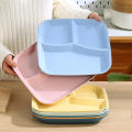 PP Dinner Plate For Portion Control Reusable Food Tray For Adults On A Diet Reusable Food Dish With Portion Control PP Portion Control Tray For Adults Diet Portion Control Plate For Home Kitchen. 