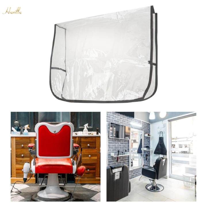 Chair Protective Cover Wear Resistant Sturdy Waterproof Reusable Transparent Professional for Beauty