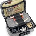 New Large Capacity Smell Proof Travel Box Large Odor Proof with Combination Lock Smell Proof Storage Bag with Removable Compartments Storage Case Container Travel. 