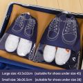 [HOT] 5Pcs/Set Shoe Storage Bag With Thickened Non-Woven Fabric Strap Mouth Large Capacity Travel Waterproof Shoe Bag Moistureproof. 
