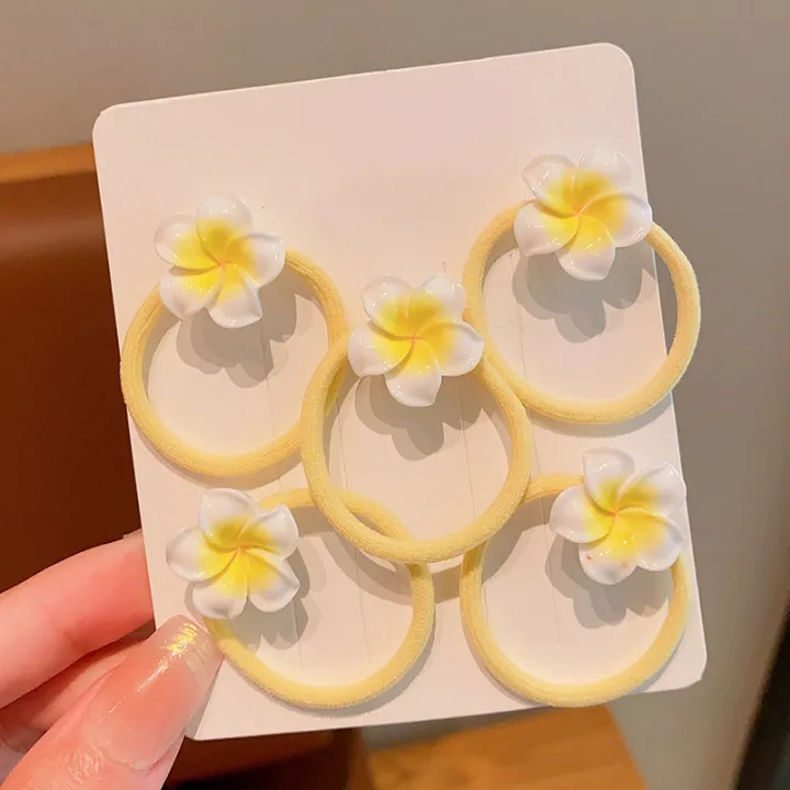 2/5Pcs%20Korean%20Baby%20Hair%20Clip%20Plumeria%20Flower%20Hairpins%20for%20Girls%20Yellow%20Flower%20Hair%20Rope%20Children%20Barrettes%20Kids%20Hair%20Accessories%20-%20Image%209