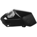 Fasdga 12V Universal Motorcycle Dirt Bike Halo Headlight head light lamp Dirt Bike Headlight Enduro for Crf Xr Wrf Yzf Drz Klx Ym-004. 