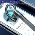 X6 Business Wireless Headphones, In-Ear Hook Ear Bluetooth Headphones, HD Voice Calls, LED Noise Cancelling Headphones, Waterproof. 