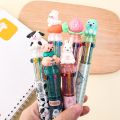 Random 1Pcs Cute Cute Cartoon Ballpoint Pens School Office Supply Stationery 10 Multicolored Pens Colorful Refill Student Pen Office Stationary Student Pen. 