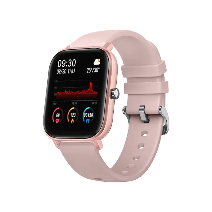 P8b 1.4-inch quare Display Ultra lim Touchscreen mart Watch Wearable Fitness Tracker