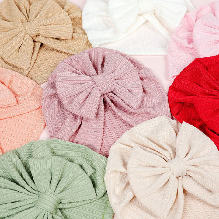 Big%20Bowknot%20Baby%20Turban%20Hat%20Summer%20Thin%20Elastic%20Indian%20Cap%20for%20Infant%20Boy%20Girl%20Head%20Wraps%20Solid%20Color%20Bows%20Newborn%20Bonnet%20Beanie%20-%20Image%205