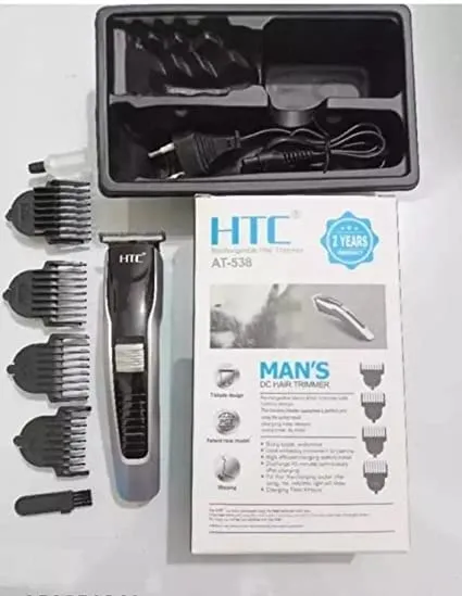 HTC%20AT-538%20Rechargeable%20Hair%20Beard%20Trimmer%20for%20Men%20Trendy%20Styler%20Stainless%20Steel%20Sharp%20Blade%20Shaver%20-%20Image%206