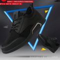 Black Leisure Deodorant Room Work Chef Work Shoes Oilproof and Abrasion Resistant Non-Slip Men's Kitchen Board Shoes Cloth Shoes Breathable 〃 Shoes …；. 