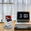 Round Base 4 Digit Manual Hand Tally Mechanical Palm Click Counter. 