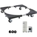 Trolley Wheel Stand for Adjustable Multi-Functional Stand Base with Wheels for Fridge Refrigerator, Washing Machine , Gas Cylinder and Water Dispenser. 